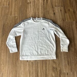 Adidas White Sweater